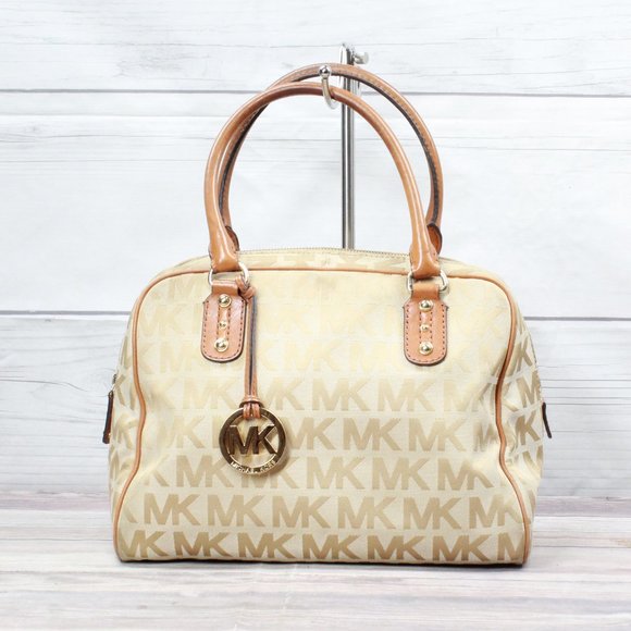 Michael Kors Handbags - Michael Kors Women Brown Leather Lined Handbag
